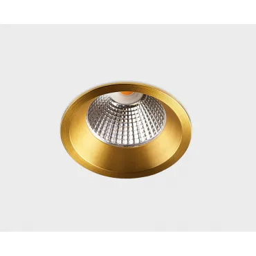 Светильник встраиваемый влагозащищенный IT08-8035 gold 3000K