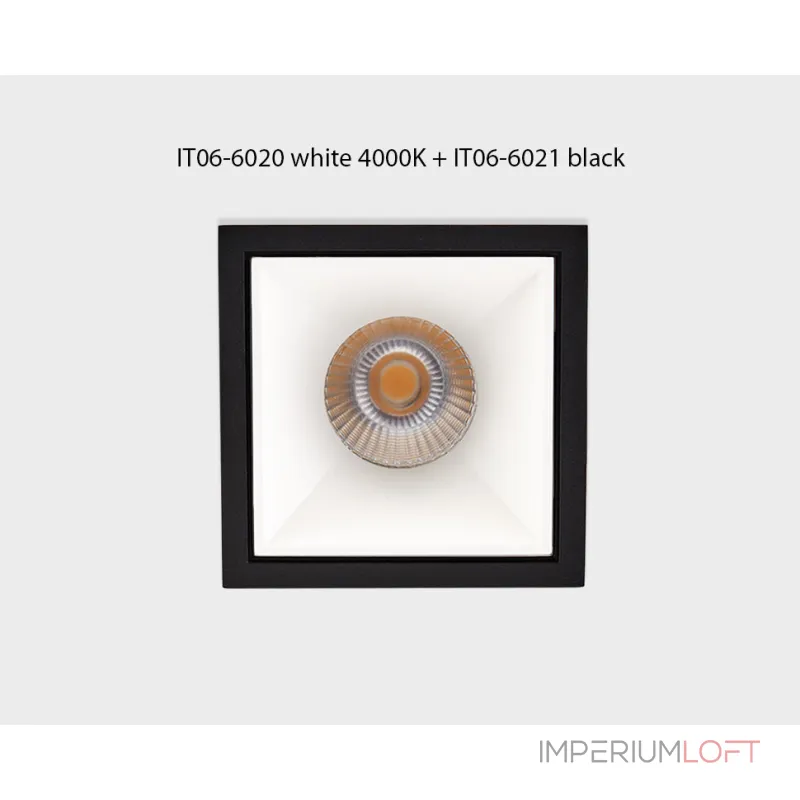 Светильник встраиваемый IT06-6020 white 4000K + IT06-6021 white