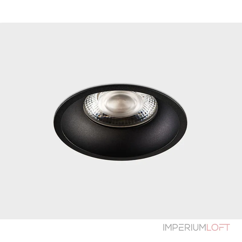 Встраиваемый светильник влагозащищенный ITALLINE IT08-8042 black 3000K Встраиваемый светильник влагозащищенный ITALLINE IT08-8042 black 3000K