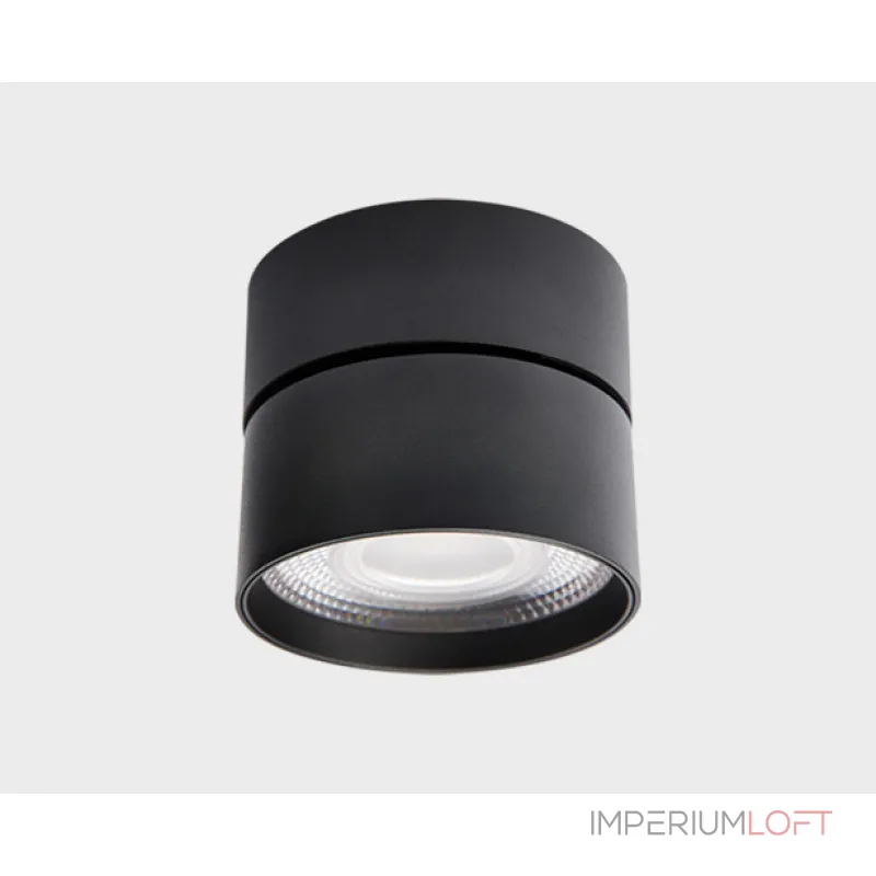 Светильник потолочный влагозащищенный IT02-011 black 4000K