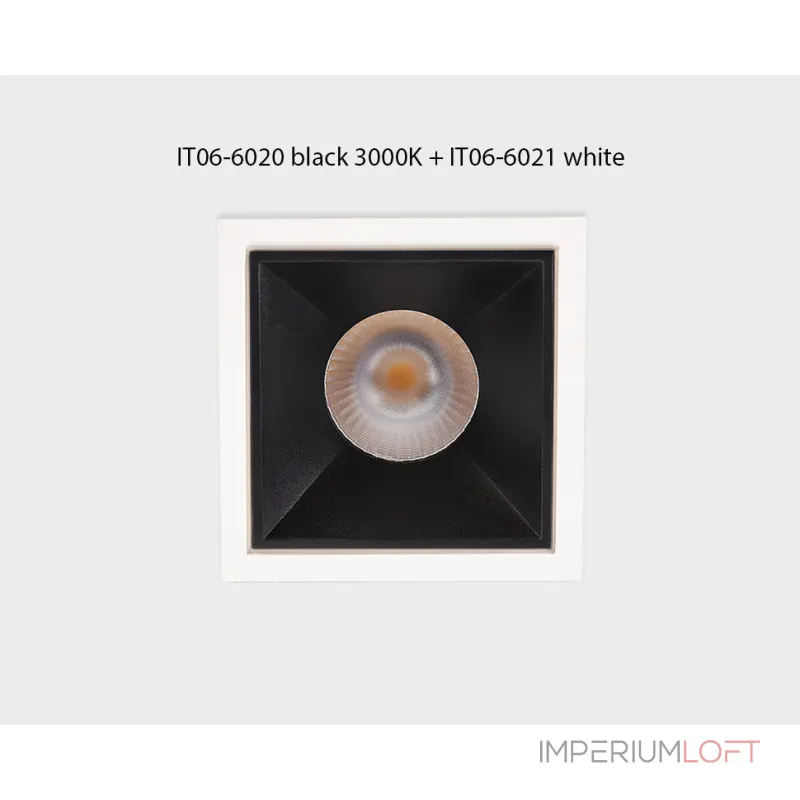 Светильник встраиваемый IT06-6020 white 4000K + IT06-6021 white