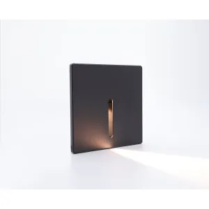 Уличный встраиваемый светильник Italline IT015-0301+IT015-0303 black