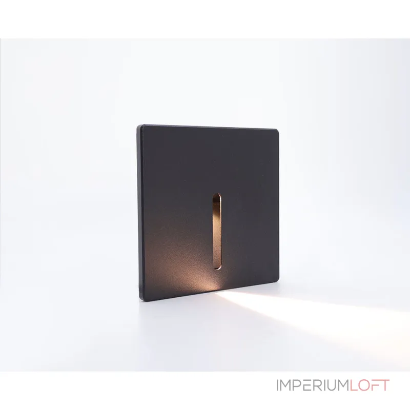 Уличный встраиваемый светильник Italline IT015-0301+IT015-0303 black