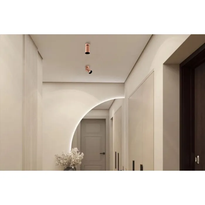 Светильник потолочный поворотный DANNY rose gold от ImperiumLoft