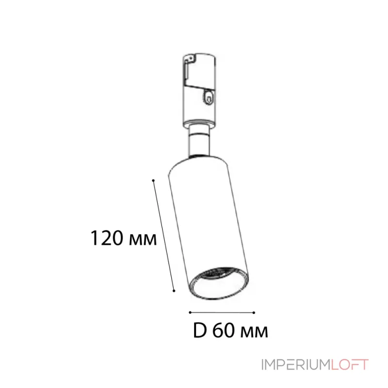 Светильник трековый IT010-4019 black 3000K Светильник трековый IT010-4019 black 3000K