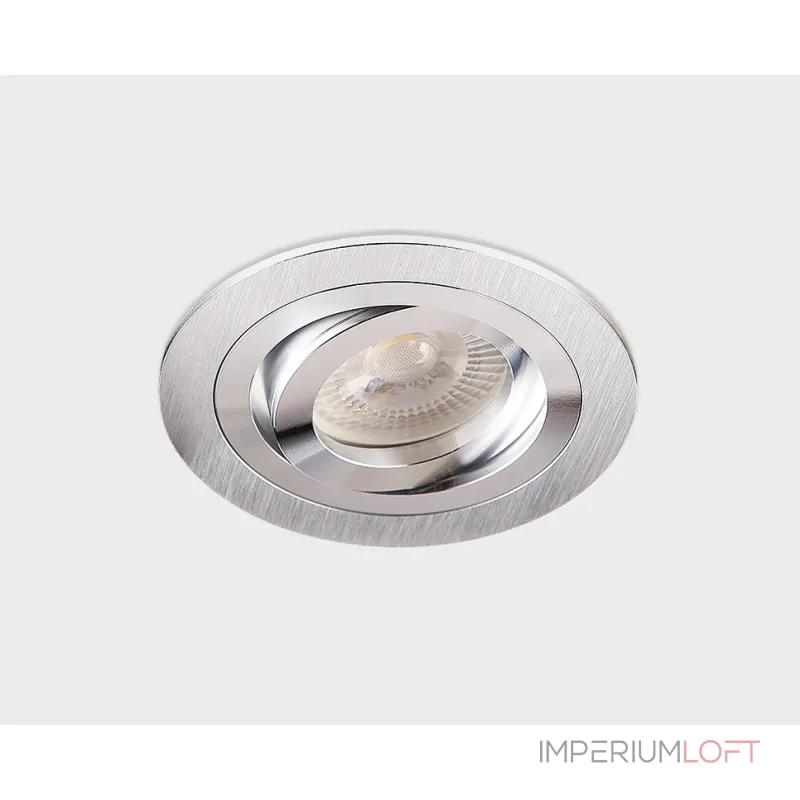 Светильник встраиваемый поворотный SAC021D silver/silver
