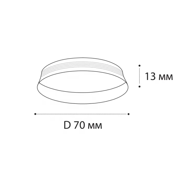 Кольцо для светильника IT02-012 ring black от ImperiumLoft