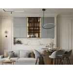 Подвесной светильник IT013-6025 black 3000K