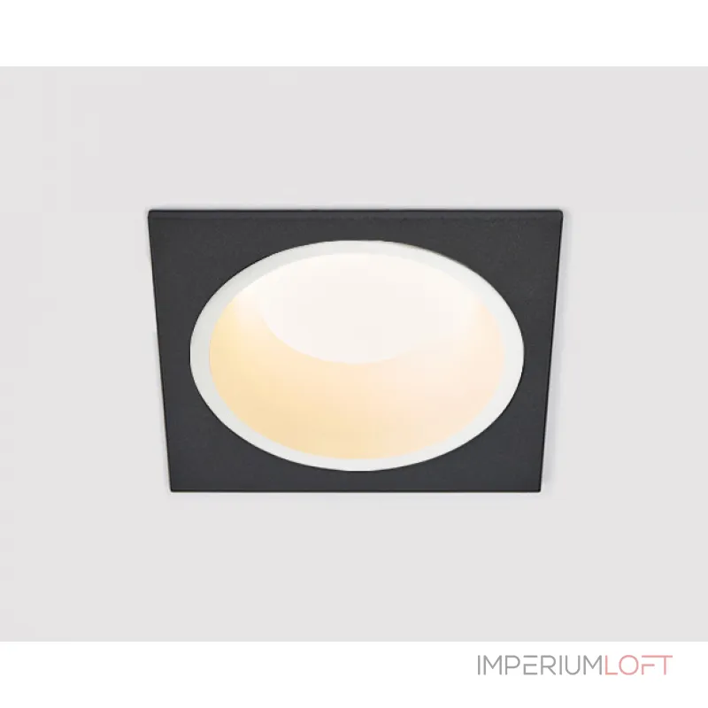 Светильник встраиваемый с рамкой IT08-8013 white 3000K + IT08-8014 black Светильник встраиваемый с рамкой IT08-8013 white 3000K + IT08-8014 black