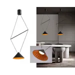 Подвесной светильник IT03-1430 black/orange