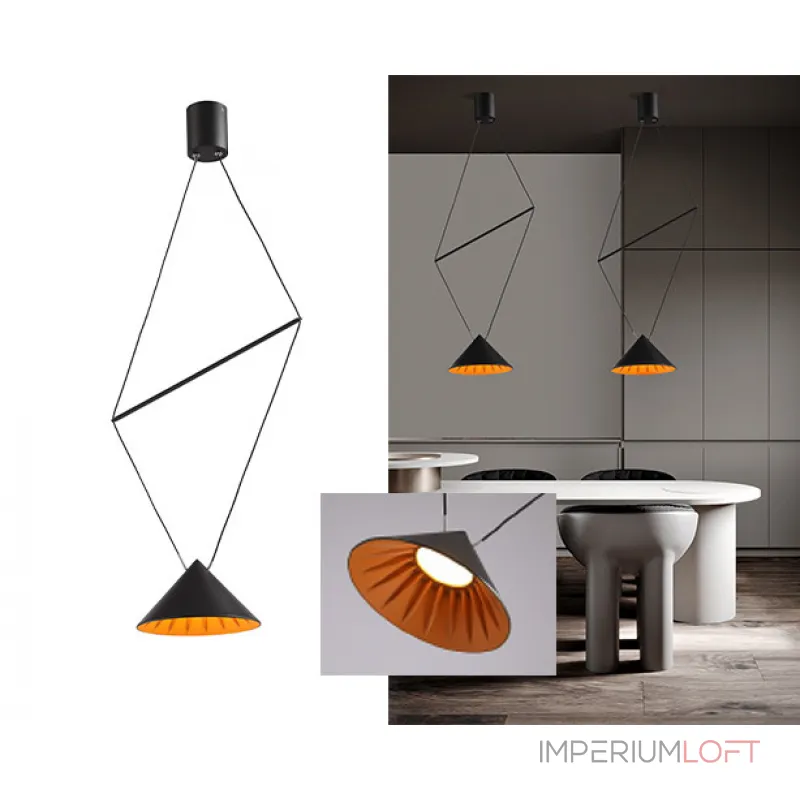 Подвесной светильник IT03-1430 black/orange Подвесной светильник IT03-1430 black/orange