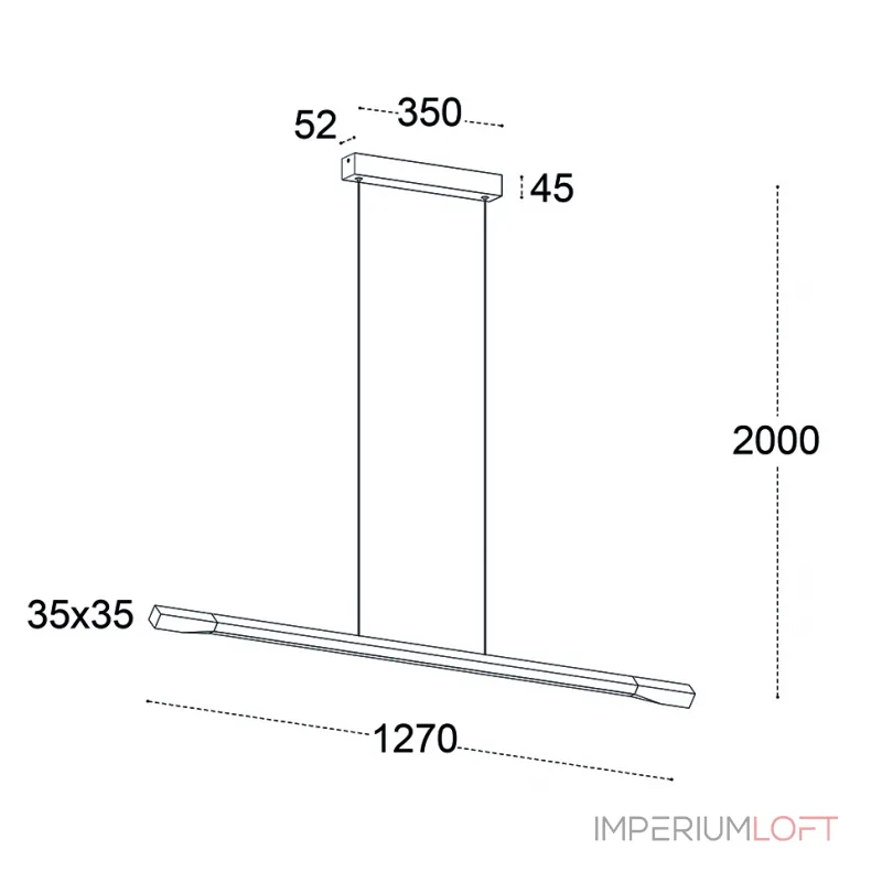Подвесной светильник IT013-6020 black/silver 3000K Подвесной светильник IT013-6020 black/silver 3000K