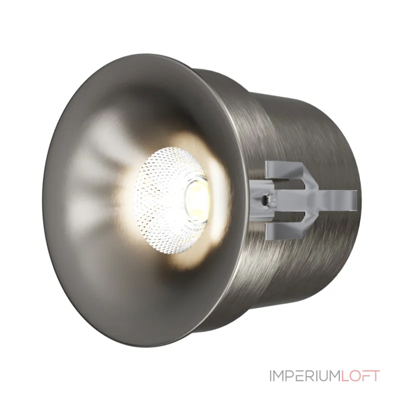 Светильник встраиваемый влагозащищенный Italline IT014-0208 nickel