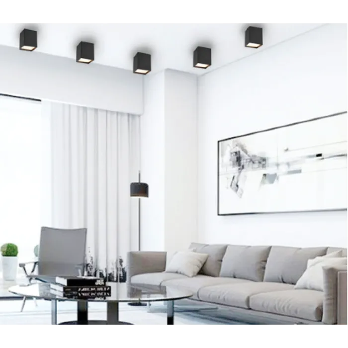 Светильник потолочный DL 3028 black 3000K от ImperiumLoft