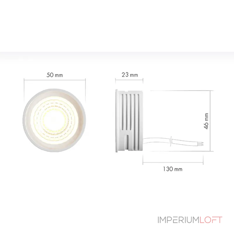 Светодиодный модуль HL 7W/3000K от ImperiumLoft Светодиодный модуль HL 7W/3000K от ImperiumLoft