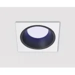 Светильник встраиваемый с рамкой IT08-8013 black 4000K + IT08-8014 white
