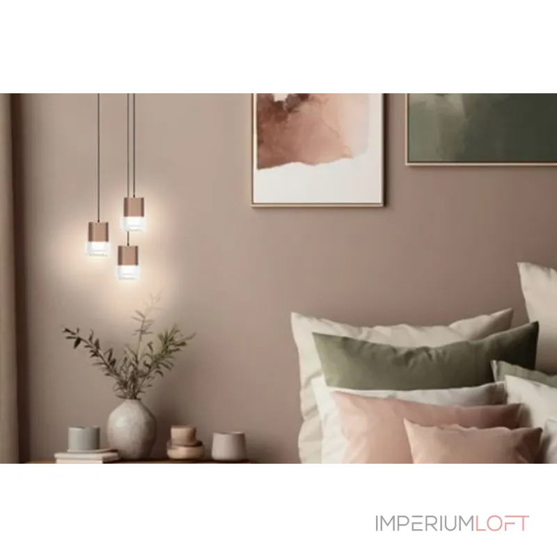 Подвесной светильник IT014-0203 rose gold