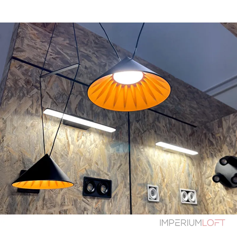 Подвесной светильник IT03-1429 black/orange