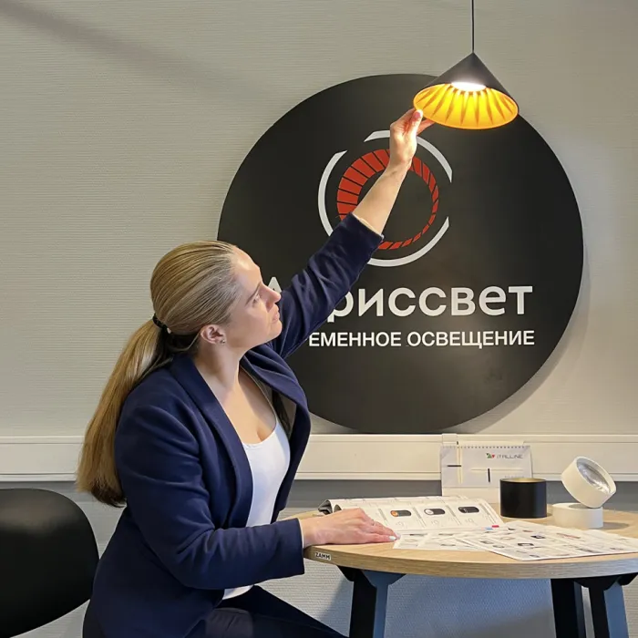 Светильник подвесной IT03-1429 black/orange от ImperiumLoft