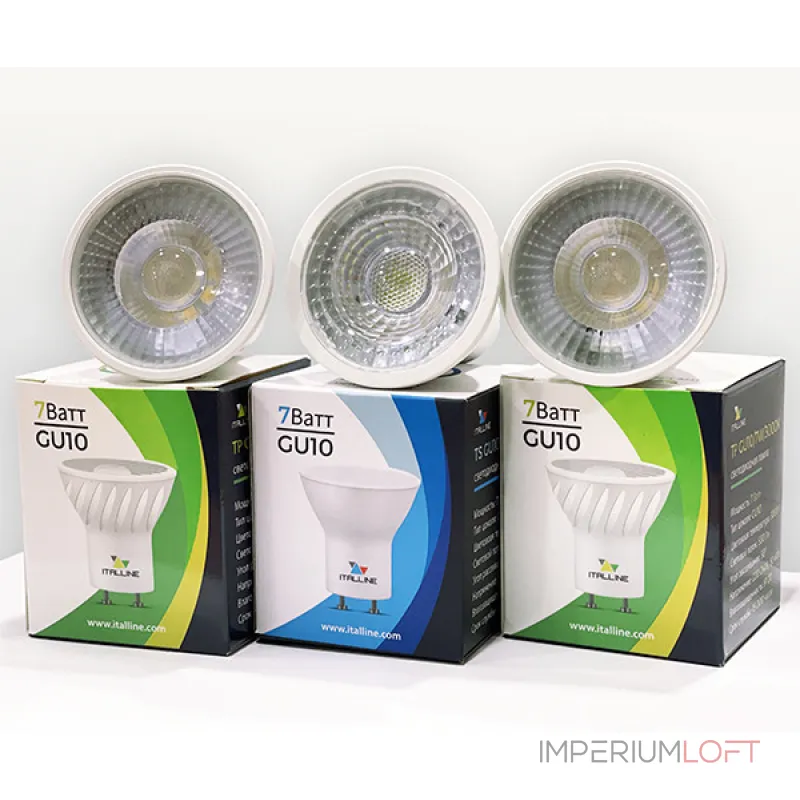 Светодиодная лампа TP GU10/7W/4000K от ImperiumLoft Светодиодная лампа TP GU10/7W/4000K от ImperiumLoft