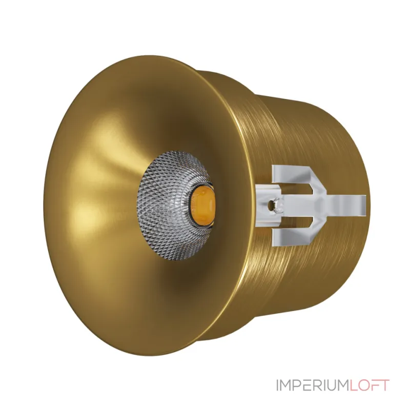 Светильник встраиваемый влагозащищенный Italline IT014-0208 gold