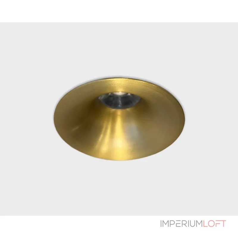 Светильник встраиваемый влагозащищенный Italline IT014-0208 gold