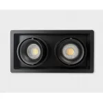 Светильник встраиваемый поворотный DE-312 black от ImperiumLoft