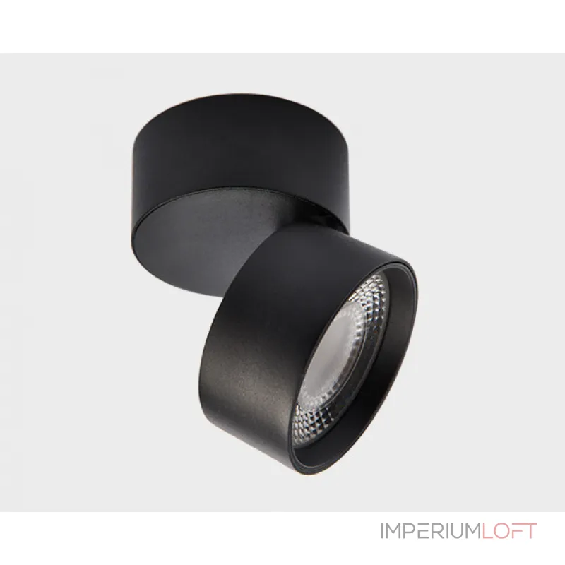 Светильник потолочный влагозащищенный IT02-010 black 4000K