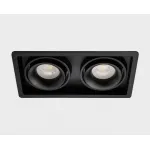 Светильник встраиваемый поворотный DE-312 black от ImperiumLoft
