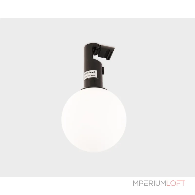 Светильник трековый IT010-4021 black 3000K