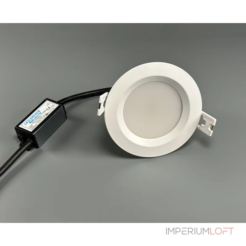 Светильник встраиваемый влагозащищенный IT08-8018 white 3000K