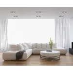 Светильник встраиваемый с рамкой IT08-8013 black 3000K 2 шт + IT08-8015 black
