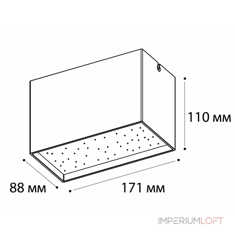 Светильник потолочный DL 3029 white 3000K