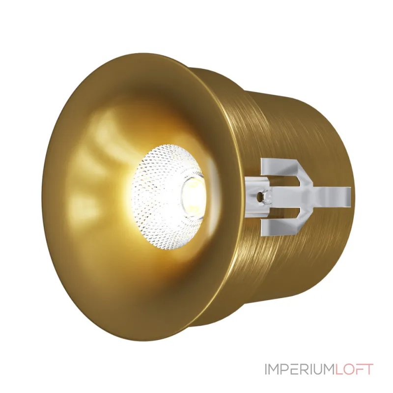 Светильник встраиваемый влагозащищенный Italline IT014-0208 gold