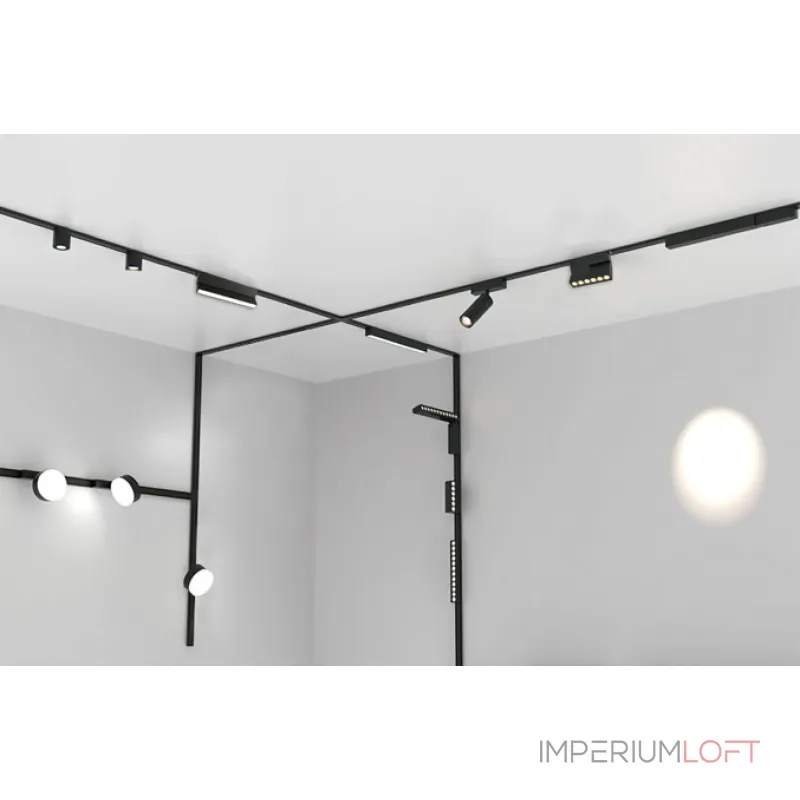 Светильник трековый IT09-9018 black 4000K