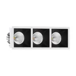 Встраиваемый светодиодный светильник LeDron RISE KIT RISE KIT 3 LED 3000K White-Black
