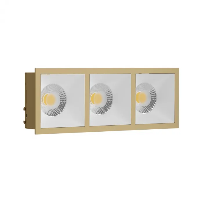 Встраиваемый светильник под сменную лампу LeDron RISE KIT3 RISE KIT3 Gold-White от ImperiumLoft