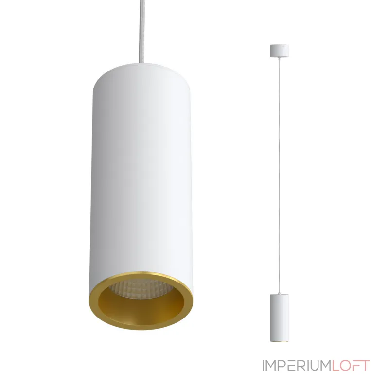 Подвесной светильник LeDron SLC739-P SLC7391/7W-P White-Gold TRIAC 4000K Подвесной светильник LeDron SLC739-P SLC7391/7W-P White-Gold TRIAC 4000K
