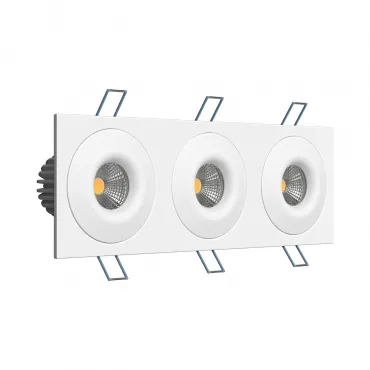 Встраиваемый светодиодный светильник LeDron LH07S-R LH07S-R SQ3 White 30W 3000K DIM TRIAC