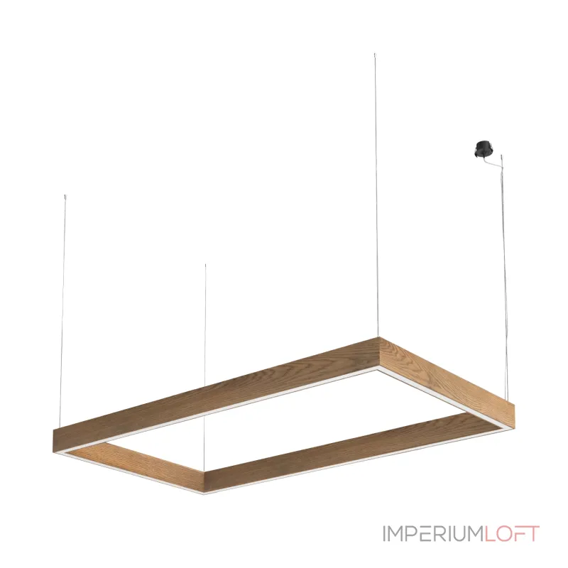 Подвесной светильник LeDron KVADRO Basic Wooden KVADRO Bas 890х1525 4K Bl