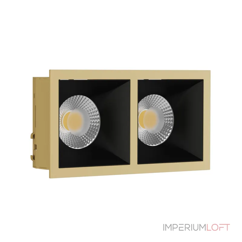 Встраиваемый светильник под сменную лампу LeDron RISE KIT2 RISE KIT2 Gold-Black от ImperiumLoft Встраиваемый светильник под сменную лампу LeDron RISE KIT2 RISE KIT2 Gold-Black от ImperiumLoft