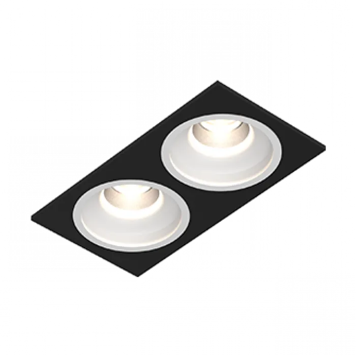 Встраиваемый светодиодный светильник LeDron LEVEL LEVEL SQ2 Black-White от ImperiumLoft