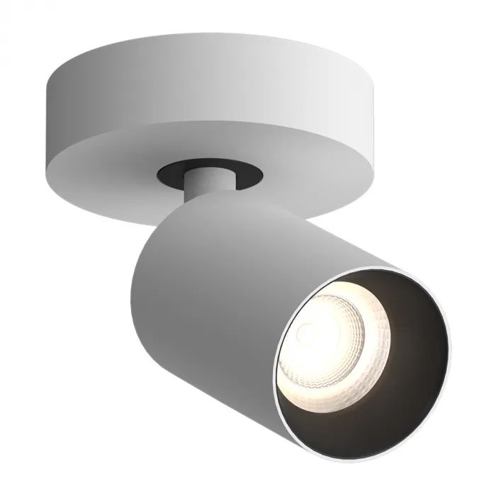 Потолочный поворотный светодиодный светильник LeDron SAGITONY SAGITONY R1 S60 Dim W-Bl от ImperiumLoft