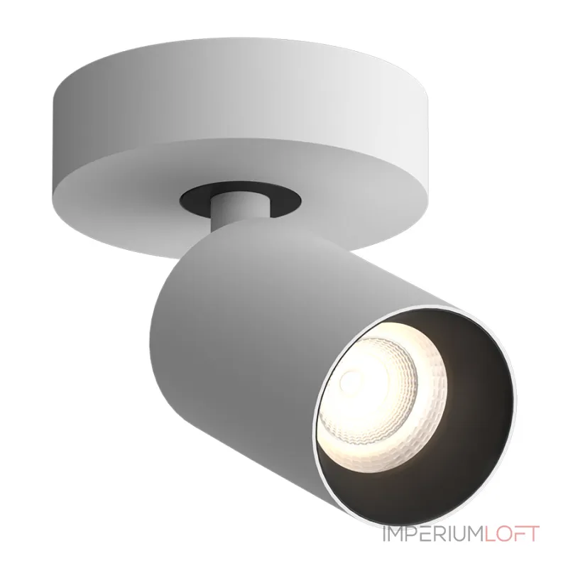 Потолочный поворотный светодиодный светильник LeDron SAGITONY SAGITONY R1 S60 Dim W-Bl
