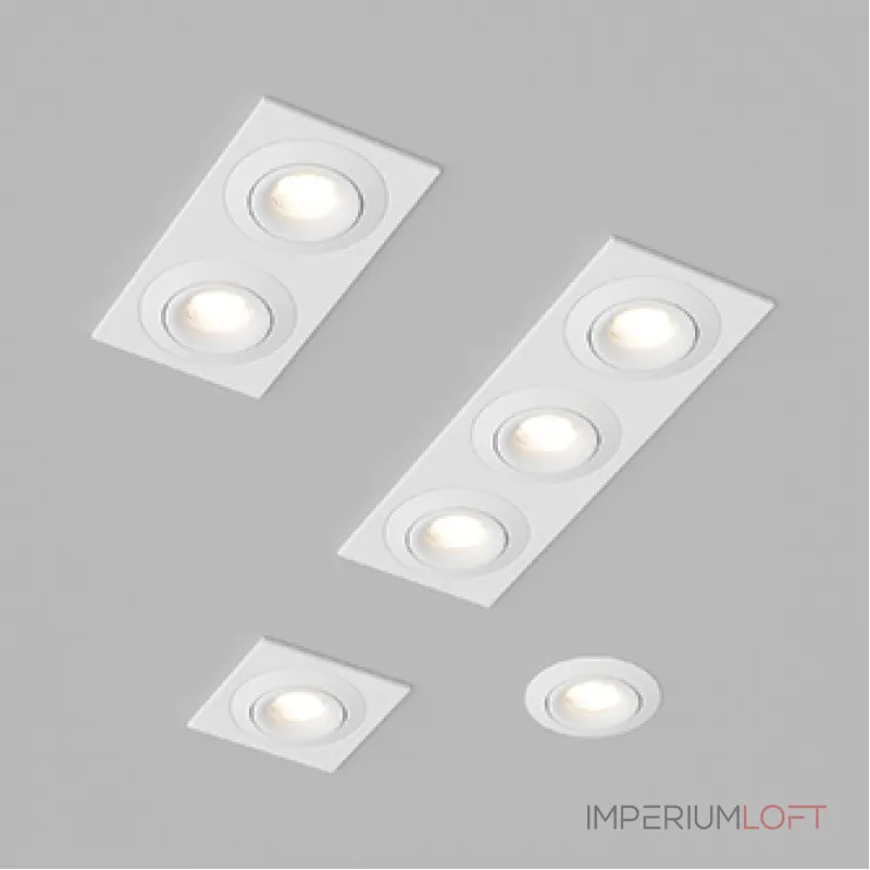Встраиваемый поворотный светодиодный светильник LeDron LH07SB-R LH07SB-R SQ2 White