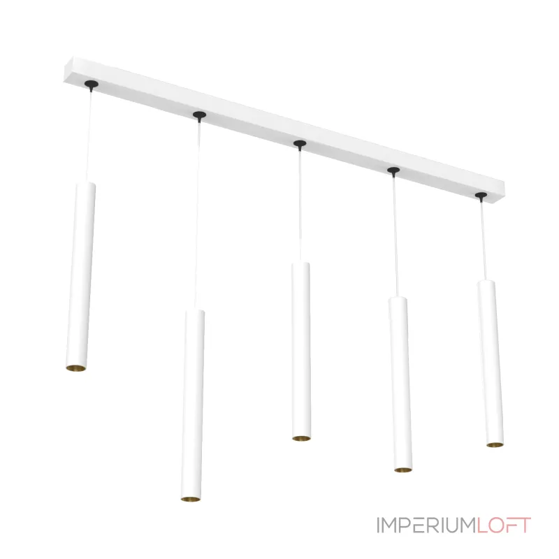 Подвесной светодиодный светильник Ledron SAGITONY E5 T40 White-Gold 4000K