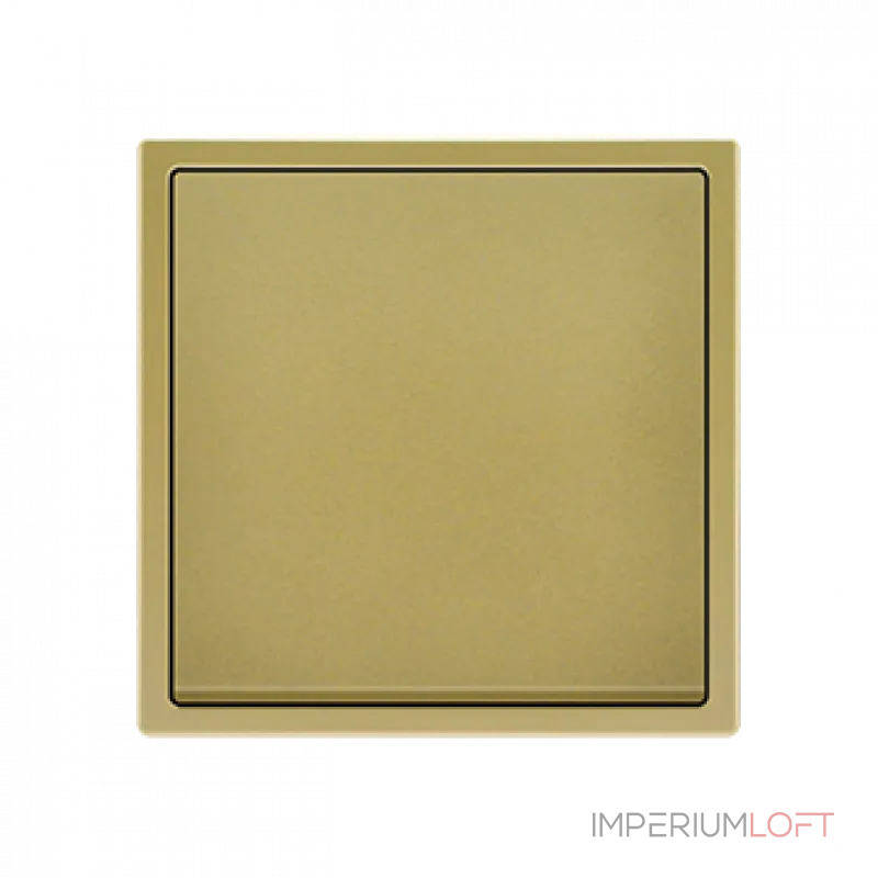 Одноклавишный проходной переключатель LeDron 1 Gang 2 Way Gold