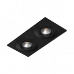 Встраиваемый светильник под сменную лампу LeDron AO1501002 AO1501002 SQ2 Black