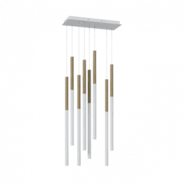 Подвесной светильник LeDron HL012 HL012-8 Wooden 300 White
