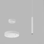 Подвесной светодиодный светильник Ledron SAGITONY R3 T40 White-Black NO DIM 4000K от ImperiumLoft